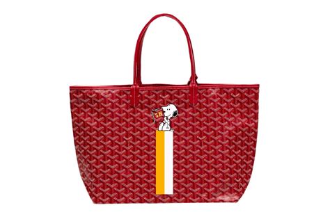 goyard snoopy capsule collection.